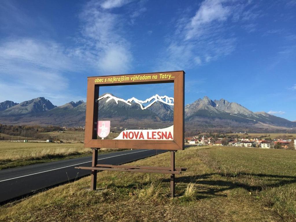 Ubytovanie Pod Tatrami Nová Lesná Exteriör bild